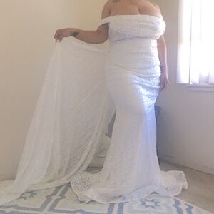 Wedding dress.